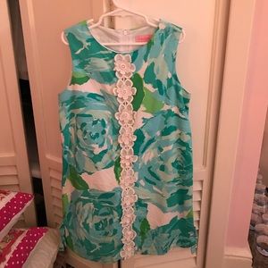 Lilly Pulitzer Blue First Impression Girls Shift
